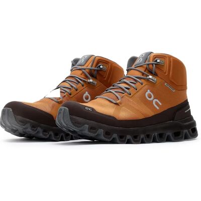 On Cloudrock Waterproof Pecan/Brown - Waterproof Hiking Shoes On Cloudrock Waterproof Pecan/Brown - Waterproof Hiking Shoes