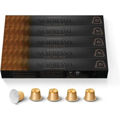 Nespresso Caramel Creme Brulee - Coffee Capsules Nespresso Caramel Creme Brulee - Coffee Capsules