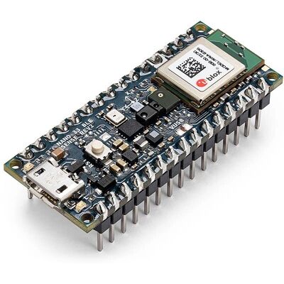 Arduino Nano BLE Sense Rev2 - Kompakt, Bluetooth, ARM Cortex-M4 - Utvecklingskort Arduino Nano BLE Sense Rev2 - Kompakt, Bluetooth, ARM Cortex-M4 - Utvecklingskort