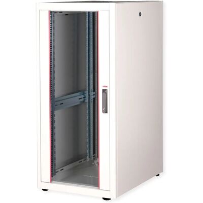 Roline 26U Rack-Schrank - Stahl, Grau, Verstellbare Füße Roline 26U Rack-Schrank - Stahl, Grau, Verstellbare Füße
