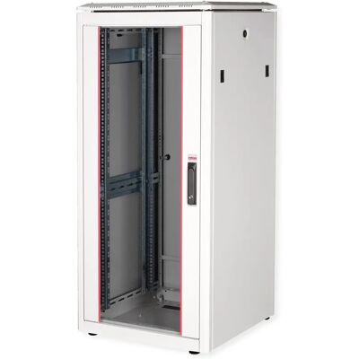 Roline 26.21.0052 Rack-Schrank - 26U, grau, verstellbare Füße Roline 26.21.0052 Rack-Schrank - 26U, grau, verstellbare Füße