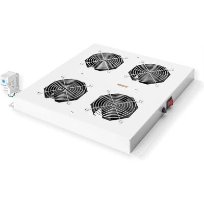 Roline 26.21.0077 Ventilateur de refroidissement gris - Accessoire rack Roline 26.21.0077 Ventilateur de refroidissement gris - Accessoire rack