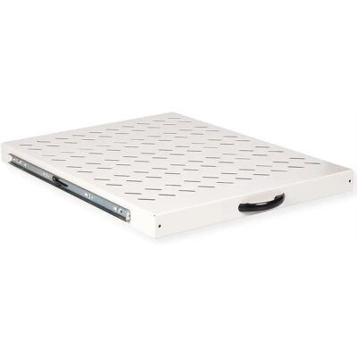 Roline 26.21.0116 Rack Shelf - Adjustable, Steel, 25 Kg Capacity Roline 26.21.0116 Rack Shelf - Adjustable, Steel, 25 Kg Capacity