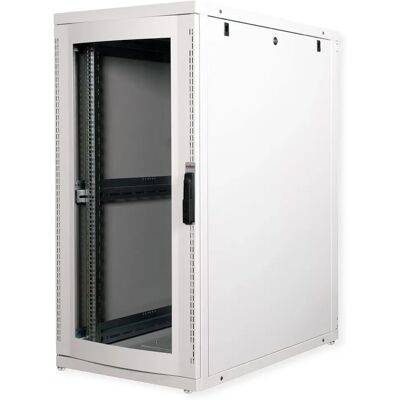 Roline 26.21.0149 Rack-Schrank - 26U, Grau, Verstellbare Füße Roline 26.21.0149 Rack-Schrank - 26U, Grau, Verstellbare Füße