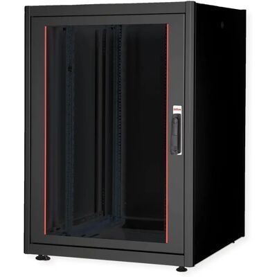Roline 26.21.0202 Rack-Schrank - 22U Standalone, Schwerstahl, Schwarz Roline 26.21.0202 Rack-Schrank - 22U Standalone, Schwerstahl, Schwarz