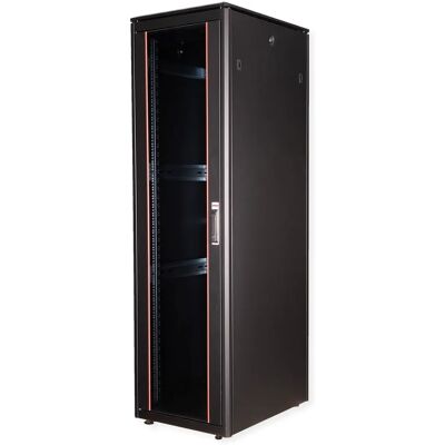 Roline 42U Rack Cabinet - Verstellbare Füße, IP20, 600kg Max Roline 42U Rack Cabinet - Verstellbare Füße, IP20, 600kg Max