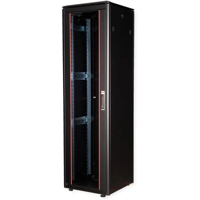 Roline 47U Rack-Schrank - Stahl, Belüfteter Top, Verstellbare Schienen Roline 47U Rack-Schrank - Stahl, Belüfteter Top, Verstellbare Schienen