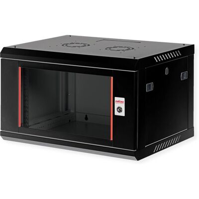 ROLINE 26.21.0283 Wandmontierter Rack 6U Schwarz ROLINE 26.21.0283 Wandmontierter Rack 6U Schwarz