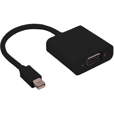 VALUE Mini-Display / VGA Adapterkabel - 0.15 m Schwarz VALUE Mini-Display / VGA Adapterkabel - 0.15 m Schwarz