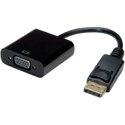 VALUE 12.99.3136 Videokabel-Adapter - VGA 0,2m - Schwarz - DisplayPort VALUE 12.99.3136 Videokabel-Adapter - VGA 0,2m - Schwarz - DisplayPort