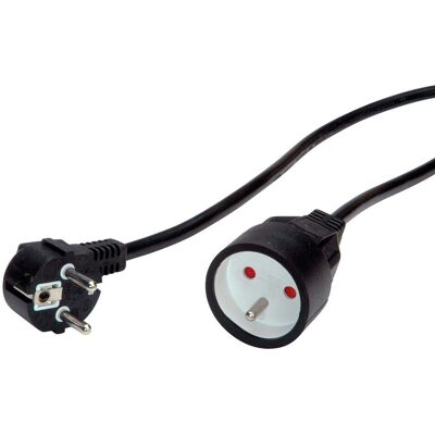 VALUE Power Cable - 10m, 230V, 16A, Schwarz - Verlängerungskabel VALUE Power Cable - 10m, 230V, 16A, Schwarz - Verlängerungskabel
