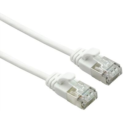 Roline 21.15.1702 Câble réseau Blanc 2 m Cat6a U/FTP Roline 21.15.1702 Câble réseau Blanc 2 m Cat6a U/FTP