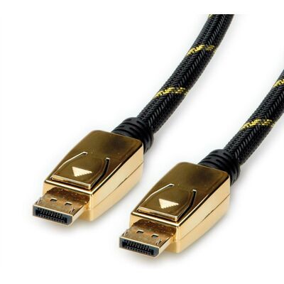 Roline Hochwertiges 3m DisplayPort Kabel - DisplayPort 1.4 Roline Hochwertiges 3m DisplayPort Kabel - DisplayPort 1.4