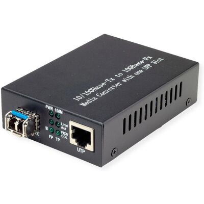 VALUE 21.99.1070 Convertisseur de média réseau - 100 Mbit/s, Noir - Publicité VALUE 21.99.1070 Convertisseur de média réseau - 100 Mbit/s, Noir - Publicité