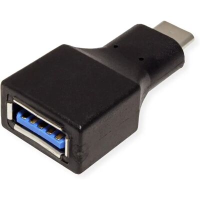 VALUE 12.99.9030 Adattatore USB C a A - Nero - Cambia sesso cavo VALUE 12.99.9030 Adattatore USB C a A - Nero - Cambia sesso cavo