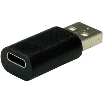 VALUE USB Adapter - USB Type-A auf USB Type-C - Schwarz VALUE USB Adapter - USB Type-A auf USB Type-C - Schwarz