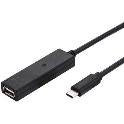 VALUE USB Kabel 20m USB 2.0 Typ C auf A Schwarz VALUE USB Kabel 20m USB 2.0 Typ C auf A Schwarz