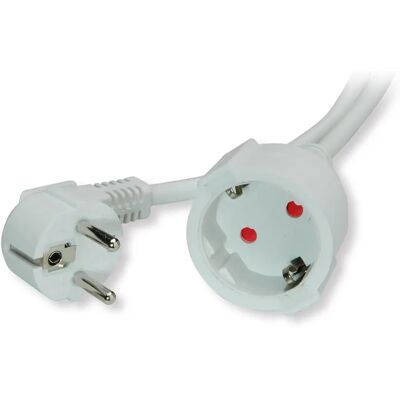 Value, Schutzkontakt-Verlängerungskabel, weiß, 10 m - Power Cable and Extension Cord Value, Schutzkontakt-Verlängerungskabel, weiß, 10 m - Power Cable and Extension Cord