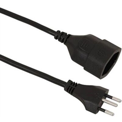 Value 19.99.1180 Stromkabel - 3m, Schwarz, C12 & C13 Stecker Value 19.99.1180 Stromkabel - 3m, Schwarz, C12 & C13 Stecker