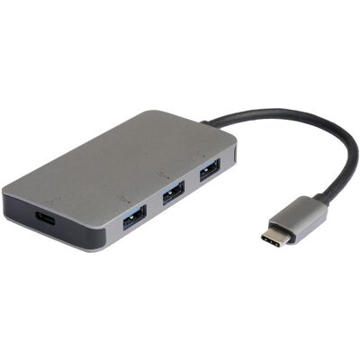 Roline 14.02.5038 Hub Interface USB 3.2 Gen 2 - Argent Roline 14.02.5038 Hub Interface USB 3.2 Gen 2 - Argent