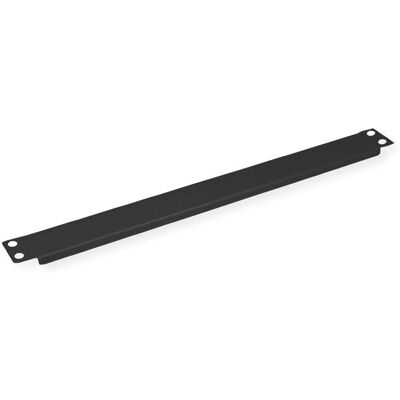 Value 19" 1U Schwarzes Metallrack-Panel Value 19" 1U Schwarzes Metallrack-Panel