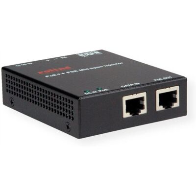 Injecteur Gigabit PoE++ Roline - 90W - Adaptateur Ethernet - Publicité Injecteur Gigabit PoE++ Roline - 90W - Adaptateur Ethernet - Publicité