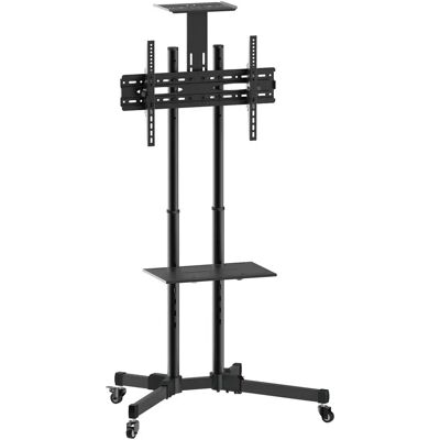 VALUE 17.99.1167 TV-Halterung/Stand - Für 70-Zoll-Fernseher - Schwarz VALUE 17.99.1167 TV-Halterung/Stand - Für 70-Zoll-Fernseher - Schwarz