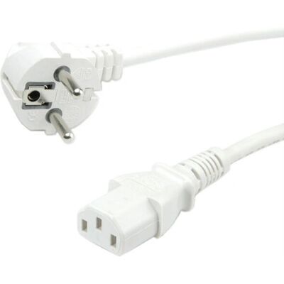 Value 19.99.1016 Wit Netsnoer - Power Cable Value 19.99.1016 Wit Netsnoer - Power Cable