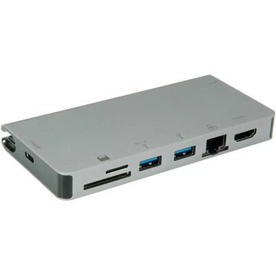 Roline 12021022 USB 3.2 Docking Station - Unterstützung HDMI 4K, VGA, Ethernet Roline 12021022 USB 3.2 Docking Station - Unterstützung HDMI 4K, VGA, Ethernet