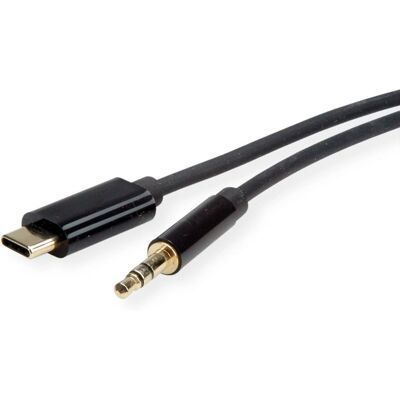 Roline 12033218 Audio Kabel - 3 m USB Typ-C, Schwarz Roline 12033218 Audio Kabel - 3 m USB Typ-C, Schwarz