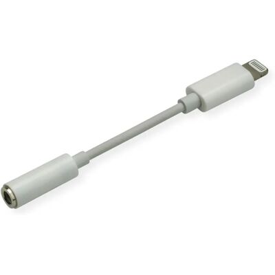 Adattatore Lightning Roline - 0,13m, Lightning a 3,5mm - Cavo audio Adattatore Lightning Roline - 0,13m, Lightning a 3,5mm - Cavo audio