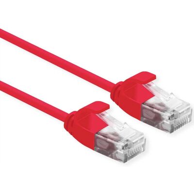 Roline 21.15.3910 Cavo di Rete - Rosso - 0,15m - Cat6a U/UTP Roline 21.15.3910 Cavo di Rete - Rosso - 0,15m - Cat6a U/UTP