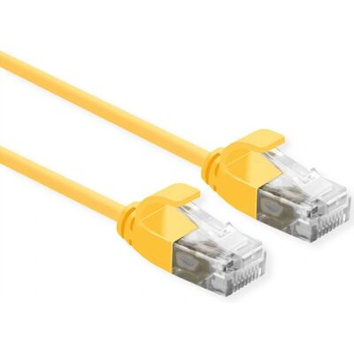 Roline 21.15.3924 Cavo di rete Giallo 1,5 m Cat6a U/FTP Roline 21.15.3924 Cavo di rete Giallo 1,5 m Cat6a U/FTP
