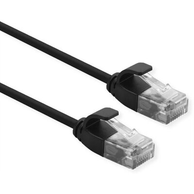 Câble réseau ROLINE - Noir - 1m - Centre de données Ethernet - Publicité Câble réseau ROLINE - Noir - 1m - Centre de données Ethernet - Publicité