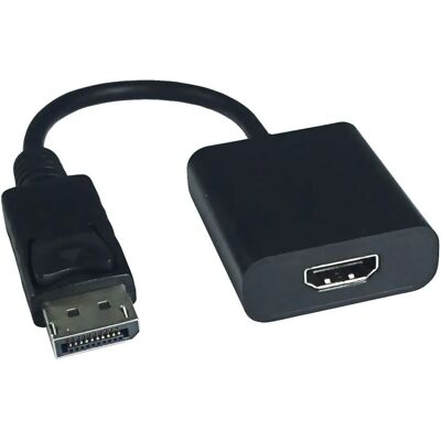 VALUE DisplayPort HDMI Kabeladapter 0,15 m Schwarz VALUE DisplayPort HDMI Kabeladapter 0,15 m Schwarz
