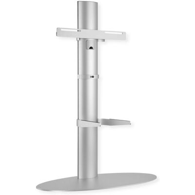 Support TV Argenté Roline 55" VESA 400x400 - Publicité Support TV Argenté Roline 55" VESA 400x400 - Publicité