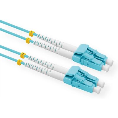 Câble Fibre Optique VALUE 21.99.8823 - OM3, 3 m, LC Multi-Mode - Turquoise - Câble Fibre Câble Fibre Optique VALUE 21.99.8823 - OM3, 3 m, LC Multi-Mode - Turquoise - Câble Fibre