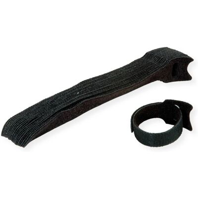 Legături de cablu VALUE negre 15cm 20 bucăți Legături de cablu VALUE negre 15cm 20 bucăți