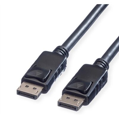 Roline 3m DisplayPort Kabel - Understøtter 4K@60Hz - Fleksibel TPE Roline 3m DisplayPort Kabel - Understøtter 4K@60Hz - Fleksibel TPE