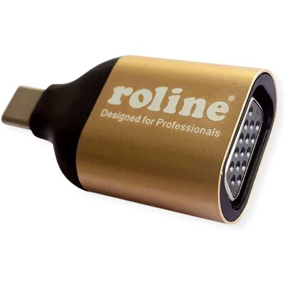 Roline Gold USB-C VGA-Adapter - Grafikkarten Roline Gold USB-C VGA-Adapter - Grafikkarten
