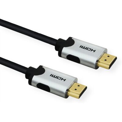 VALUE 11.99.5943 HDMI Kabel - 3m - Sort - HDMI Type A - 10K UHD VALUE 11.99.5943 HDMI Kabel - 3m - Sort - HDMI Type A - 10K UHD