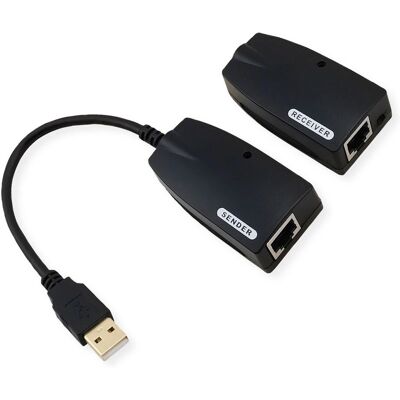 Adaptateur de câble USB VALUE - USB 2.0, RJ-45, 0,15 m, Noir Adaptateur de câble USB VALUE - USB 2.0, RJ-45, 0,15 m, Noir