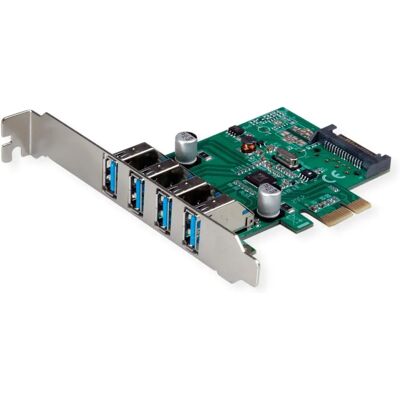 VALUE PCIe USB 3.2 Karte 4 Ports - Erweiterungskarte VALUE PCIe USB 3.2 Karte 4 Ports - Erweiterungskarte