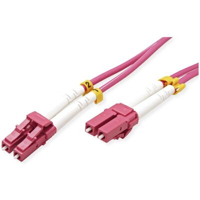 VALUE OM4 Glasfaser 7m LC LC Violett - Glasfiber Kabel VALUE OM4 Glasfaser 7m LC LC Violett - Glasfiber Kabel