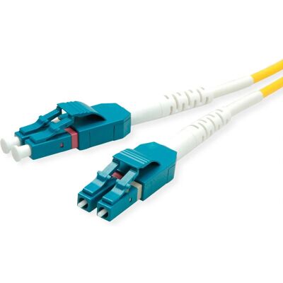 Roline 21158784 Câble fibre optique jaune 7m - Duplex OS2 LC - Publicité Roline 21158784 Câble fibre optique jaune 7m - Duplex OS2 LC - Publicité
