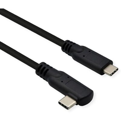 ROLINE USB-Kabel 3.2 Gen 2x2 USB-C 1m Schwarz ROLINE USB-Kabel 3.2 Gen 2x2 USB-C 1m Schwarz