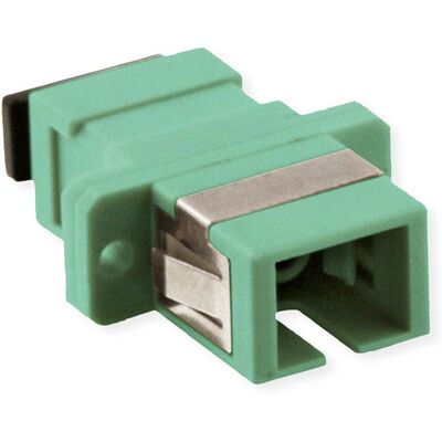 VALUE 21.99.0672 - Fiberoptischer Adapter SC Simplex OM3 - Türkis VALUE 21.99.0672 - Fiberoptischer Adapter SC Simplex OM3 - Türkis