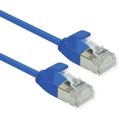Roline 21.15.3340 Blaues Cat6a Netzwerkkabel 0,15m Roline 21.15.3340 Blaues Cat6a Netzwerkkabel 0,15m