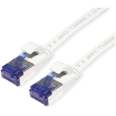 Câble réseau VALUE 21.99.2163 Blanc 3m Cat6a F/UTP - Publicité Câble réseau VALUE 21.99.2163 Blanc 3m Cat6a F/UTP - Publicité