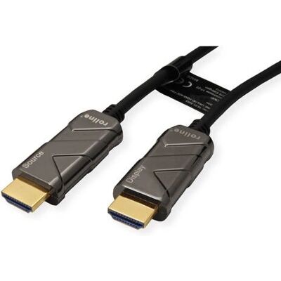 Câble HDMI Roline - 20m Support 8K Ultra HD - Publicité Câble HDMI Roline - 20m Support 8K Ultra HD - Publicité